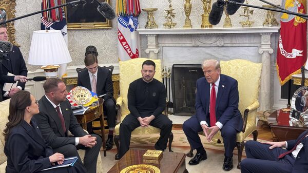 Дональд Трамп и Владимир Зеленский - Sputnik Молдова